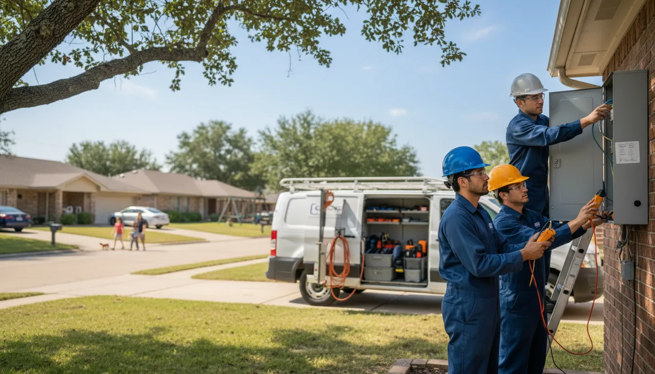 Certified electrician providing emergency electrical services in Crosby, MN